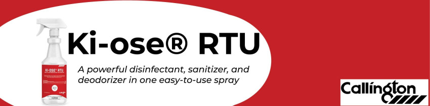 Introducing Ki-ose® RTU: Your Ultimate Disinfectant Solution