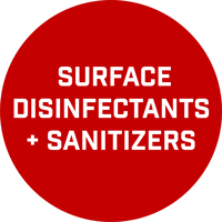 Surface Disinfectants + Sanitizers
